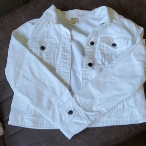 White Jean Jacket